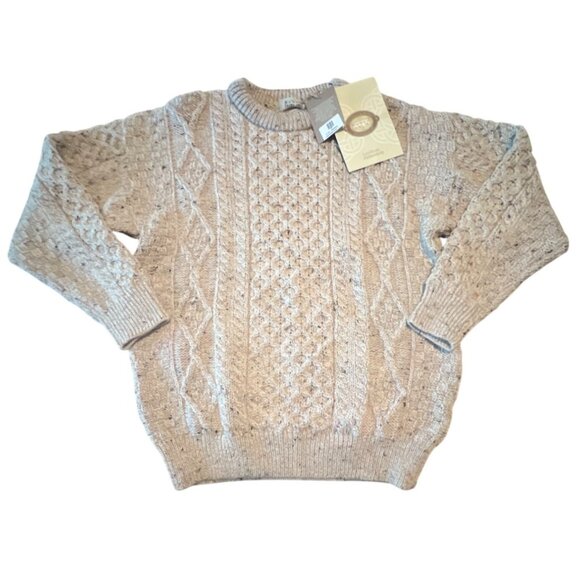 Aran Sweater Market Other - Aran Sweater Market Skiddaw Aran Wool Sweater L Made In Ireland Fisherman